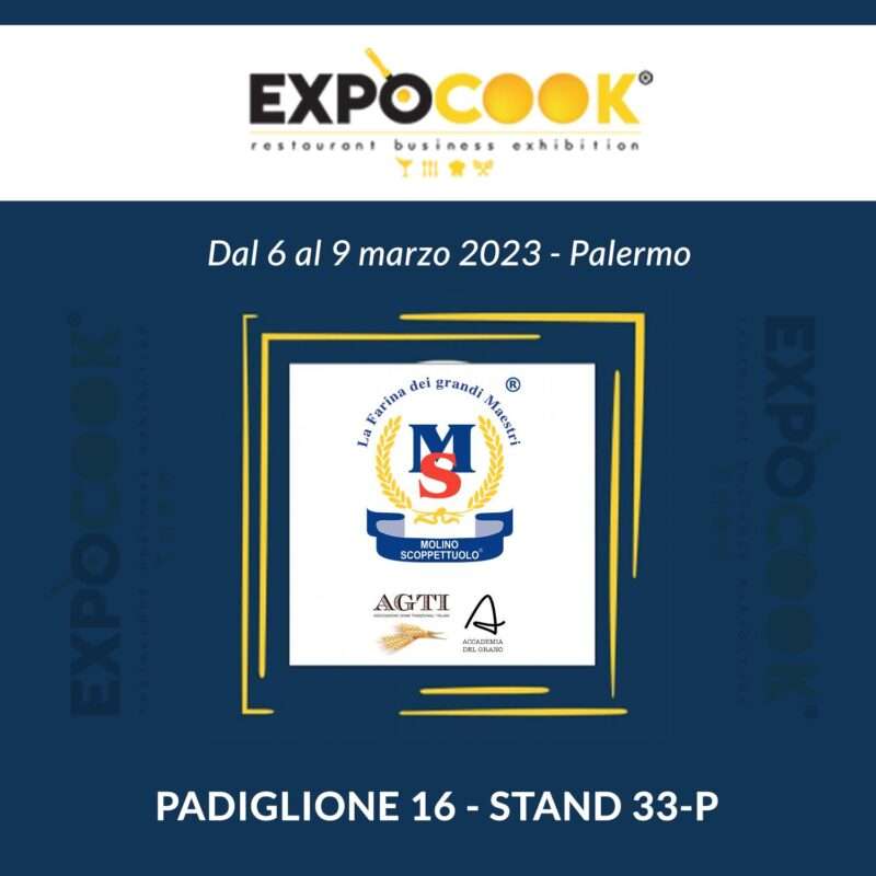 Il Molino Scoppettuolo presente all’Expocook 2023 di Palermo
