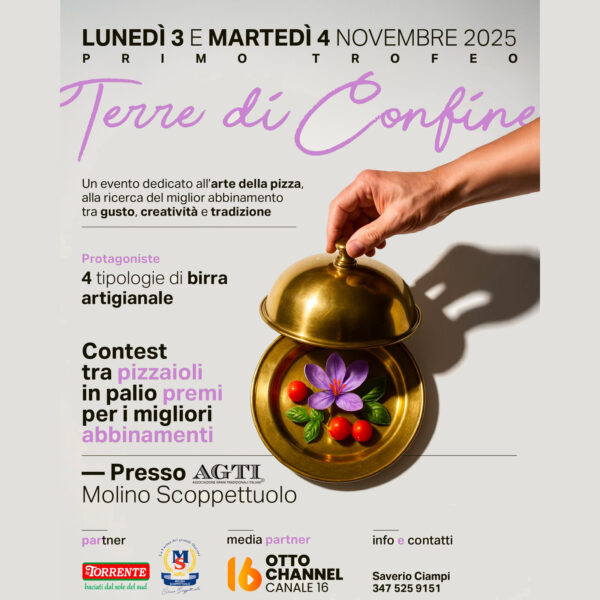 “Terre di Confine”: il primo trofeo dedicato all’arte della pizza e agli abbinamenti birra-artigianale presso il Molino Scoppettuolo