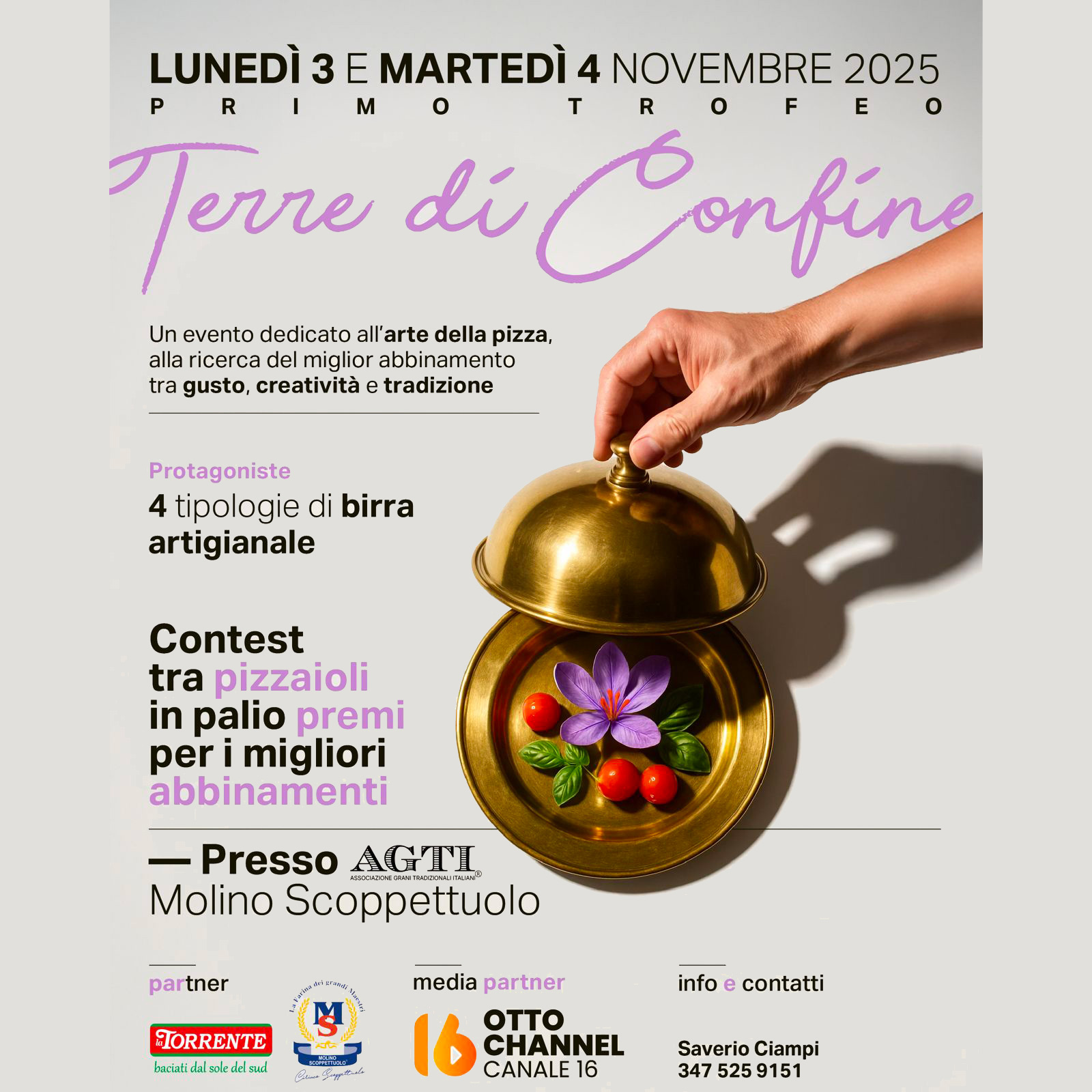 “Terre di Confine”: il primo trofeo dedicato all’arte della pizza e agli abbinamenti birra-artigianale presso il Molino Scoppettuolo